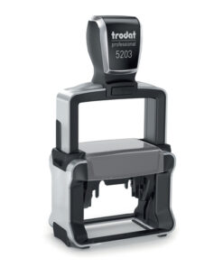 Trodat Professional 5203 fémvázas szövegbélyegző egyedi lenyomattal 28 x 49mm