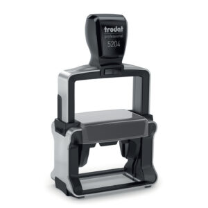 Trodat Professional 5204 fémvázas szövegbélyegző egyedi lenyomattal 26 x 56mm