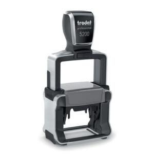 Trodat Professional 5200 fémvázas szövegbélyegző egyedi lenyomattal 24 x 41mm