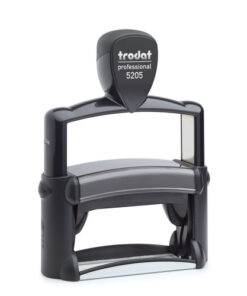 Trodat Professional 5205 fémvázas szövegbélyegző egyedi lenyomattal 24 x 68mm